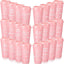 Vasos cristianos reutilizables 16oz con tapa rosa