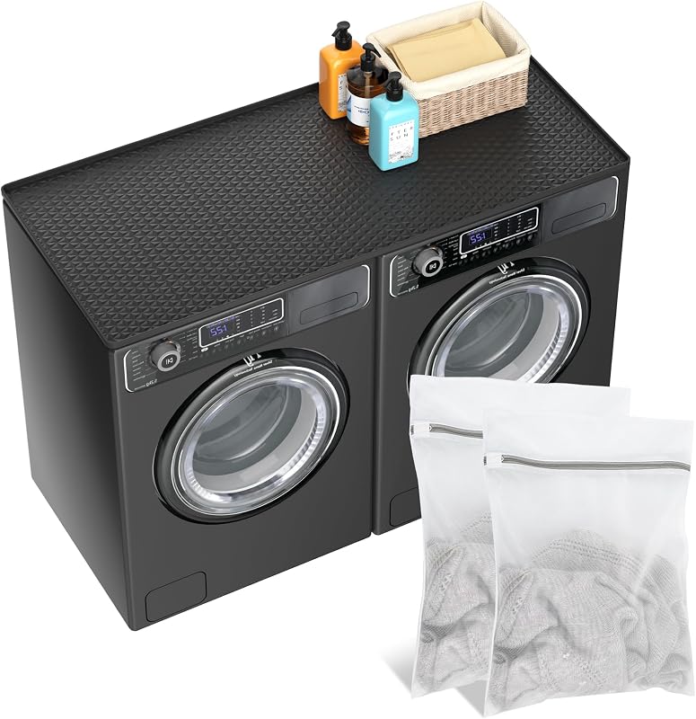 Tapete silicona 54x27.5" antiderrap para lavadora y secadora