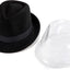 20 Soportes para sombrero Fedora Trilby Panamá plástico