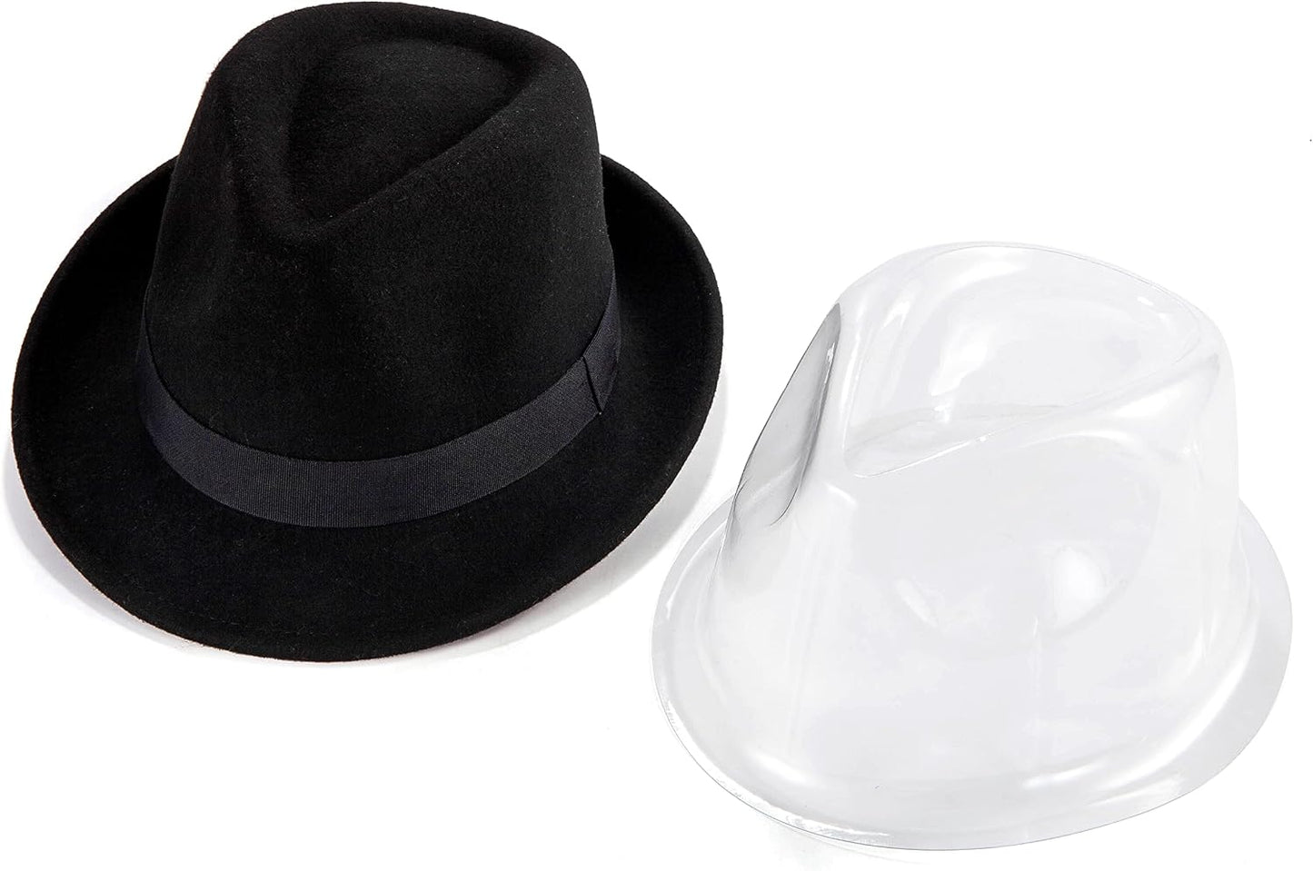 20 Soportes para sombrero Fedora Trilby Panamá plástico