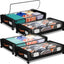 Contenedores almacenamiento bajo cama XXL 60l set 4 negro