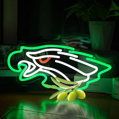 Letrero neón águila LED para decoración hogar y club