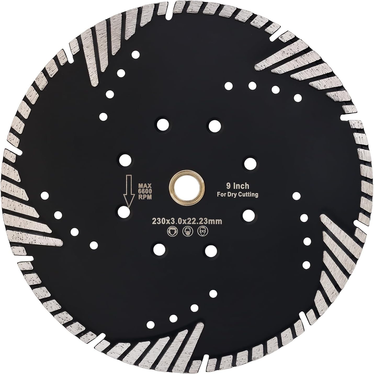 Hoja diamante turbo para corte granito y adoquines duros