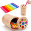 Juguetes Montessori madera clasificar colores 1-3 años