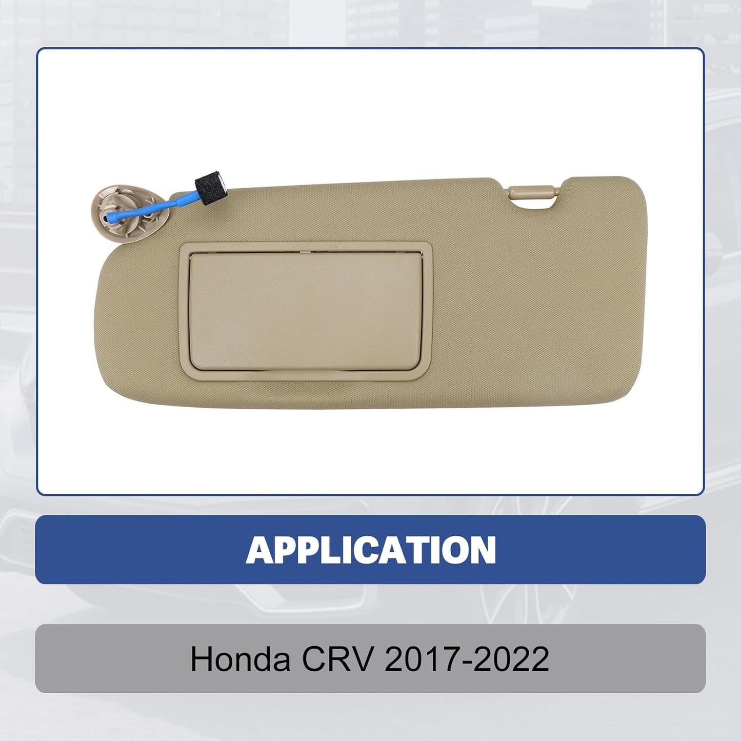 Parasol izq conductor comp Honda CRV tocador beige claro
