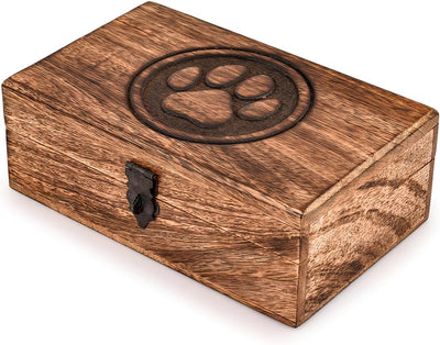 Caja joyas con patas organizador decorativo 8x5x3pulg
