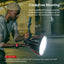 Luz video LED bicolor 63W 11200lux CRI 97 batería 49Wh