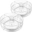 Pack 2 Organiz. Lazy Susan 9" Giratorio Cocina