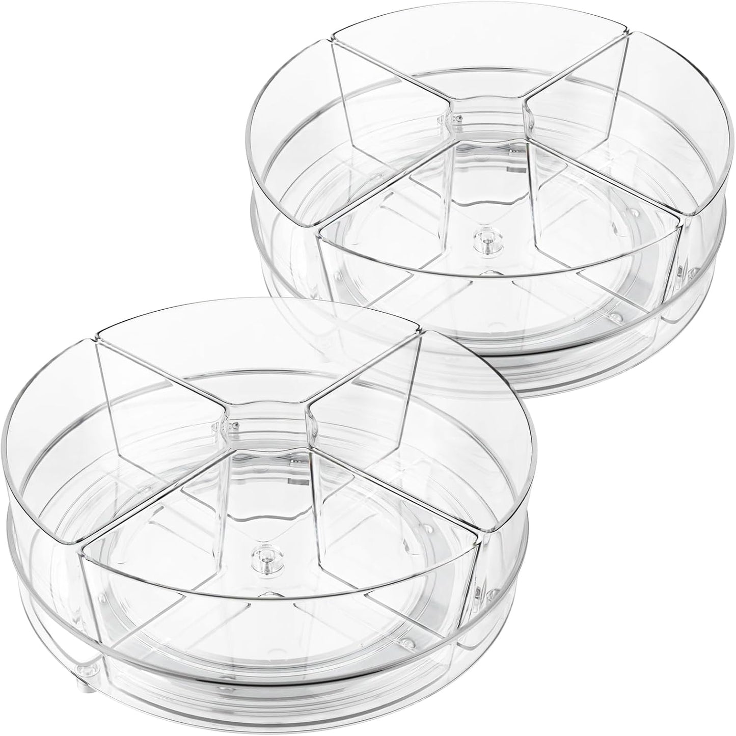 Pack 2 Organiz. Lazy Susan 9" Giratorio Cocina