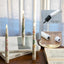 Velas LED cónicas con flores 9.6" control remoto