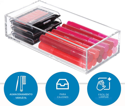 Organiz. Tocador InterDesign 8x12" Transparente