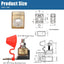 Bloque fusible 58V 100A perno 5/16" tapa impermeable