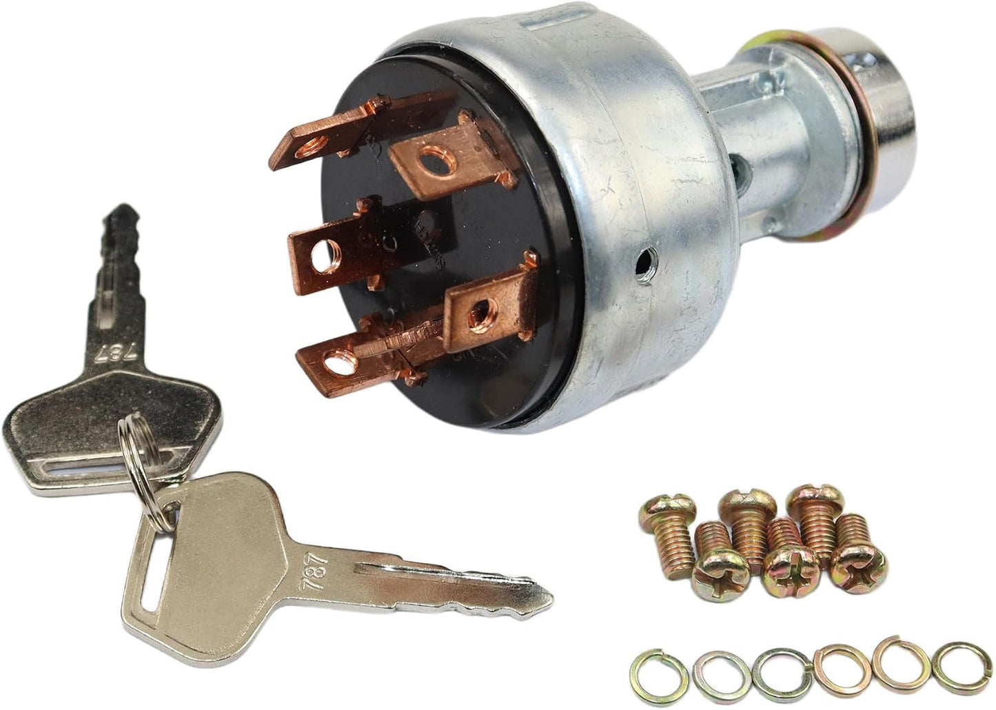 Interruptor encendido 2 llaves comp John Deere Yanmar Komatsu