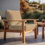 2 Cojines Silla Exterior 20x20" Impermeables Tela Olefina