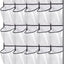 Organiz. zapatos 35 bolsillos tela Oxford colgar blanco