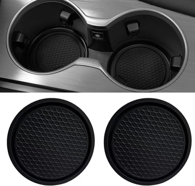 2 Posavasos Antideslizantes para Coche Universal
