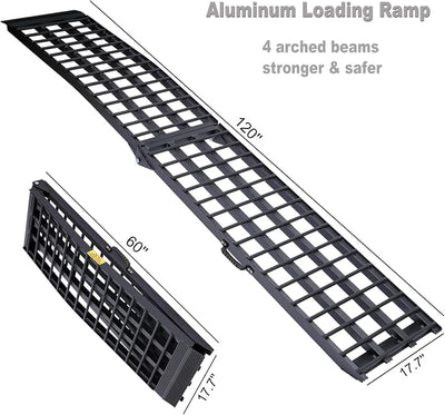 Rampa motocicleta aluminio 10ft 1500lb motocross