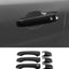 Kit cubiertas manija puerta fibra carbono Jeep 11-20
