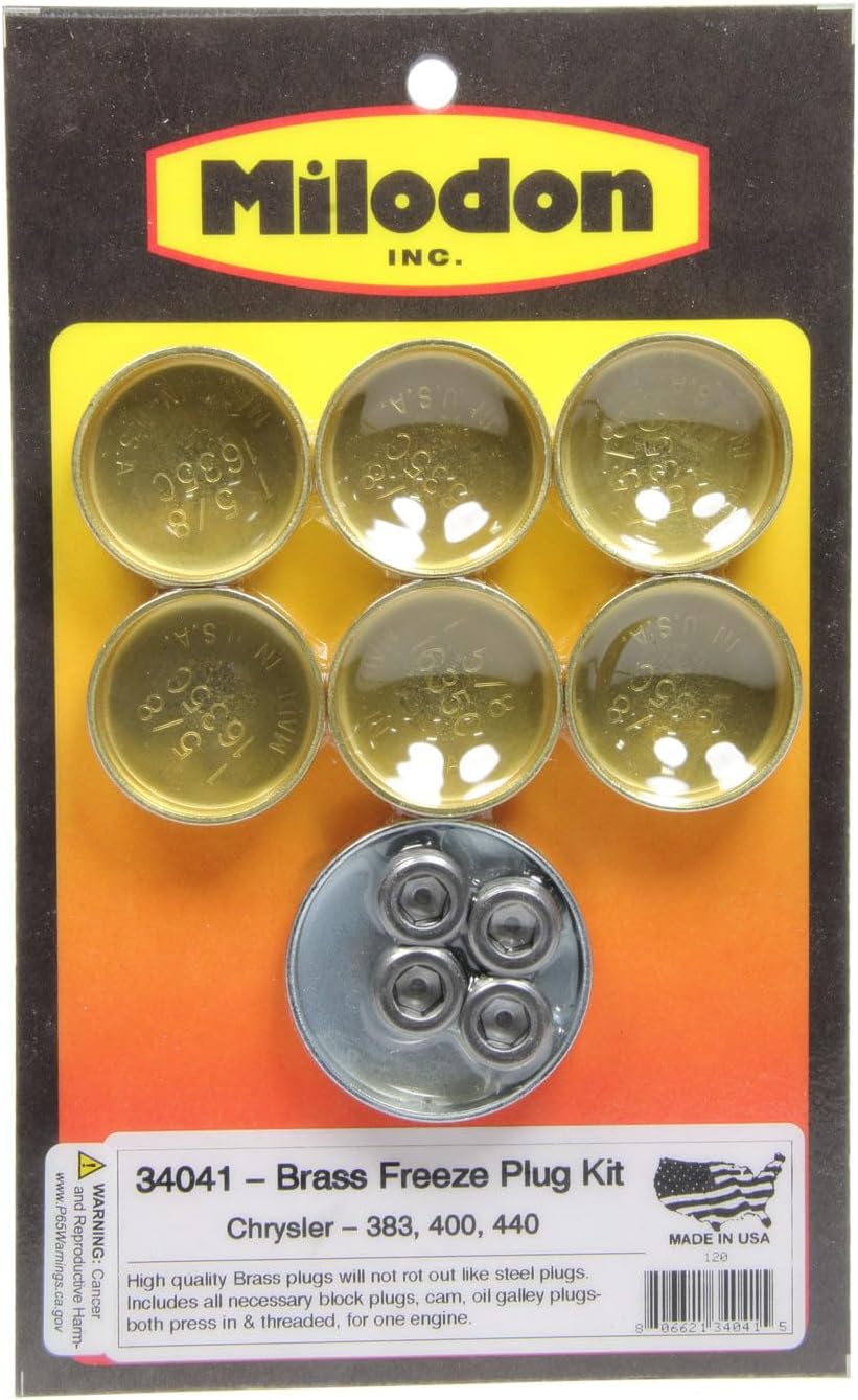 Kit enchufe latón para bloque Chrysler 383/440