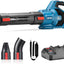 Soplador inalámbrico 40V 650CFM para aceras