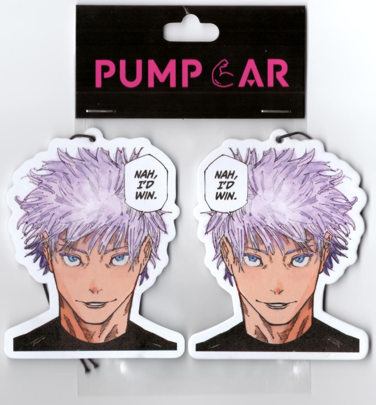 Ambientador colgante doble cara cereza anime para coche