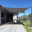 Parasol rectangular 16x20ft UV bloqueo patio gris