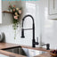 Dispensador jabón bronce fregadero cocina con tubo 47.2pulg
