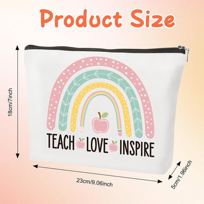 Bolsa cosméticos con cremallera regalo profesores
