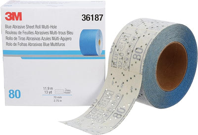 Rollo hoja abrasiva azul 2.75" x 13yd 1 rollo