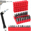 Set 46 Pzas Brocas Torx Seguridad Cuadradas Hex Métricas SAE