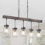 Candelabros rústicos para comedor y cocina