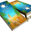 Set tablas Cornhole Pro Abedul 3/4 sin rebote patas gruesas
