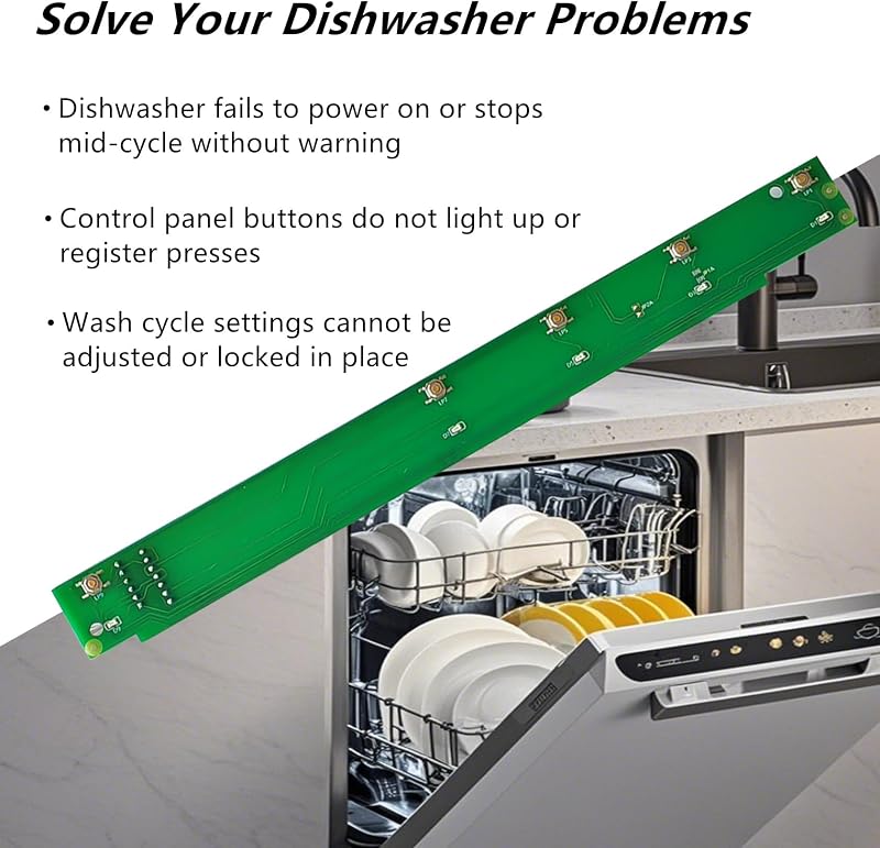 Placa interruptor lavavajillas comp Electrolux Frigidaire