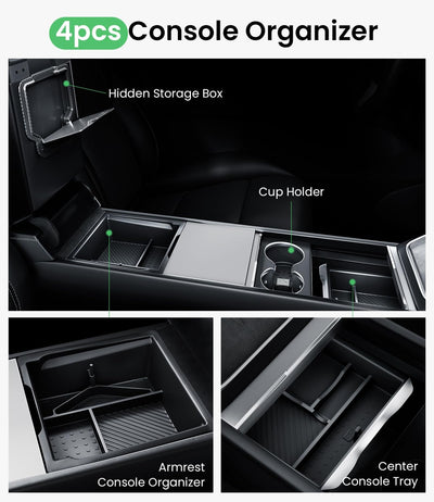 Organiz. consola Model 3 Juniper 2024-26 doble capa
