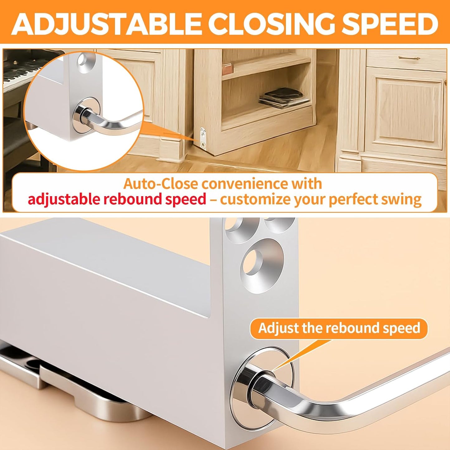 Bisagras pivote acero inox 360 grados puerta madera