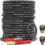 Manguera lavado 50ft 4500PSI acero trenzado con adaptadores