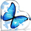Regalo mariposa decoración escritorio corazón