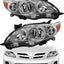 Faros delanteros cromados para Corolla