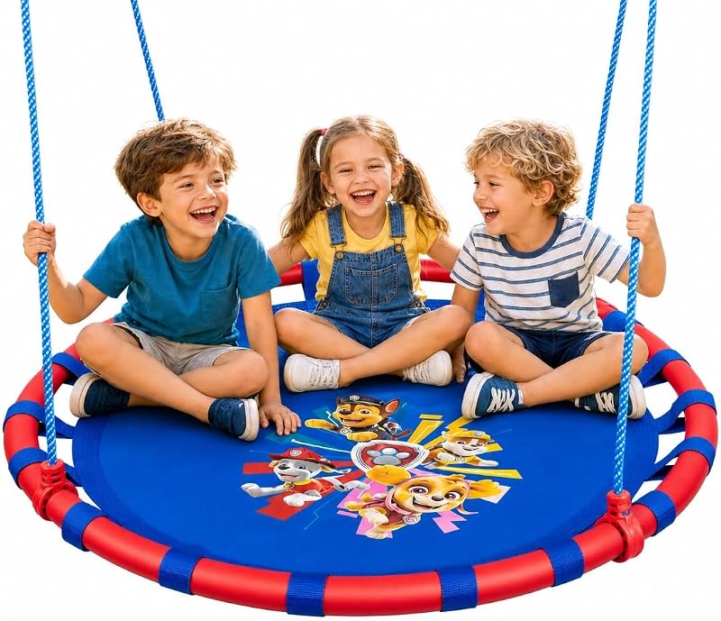 Columpio para niños con estructura metálica 500lbs