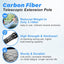 Kit plumero techo alto 30ft con poste fibra carbono 4.7-24ft