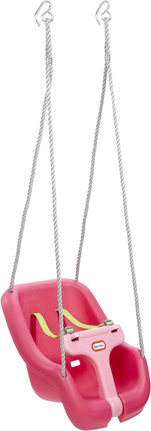 Columpio 2en1 ajustable seguro magenta