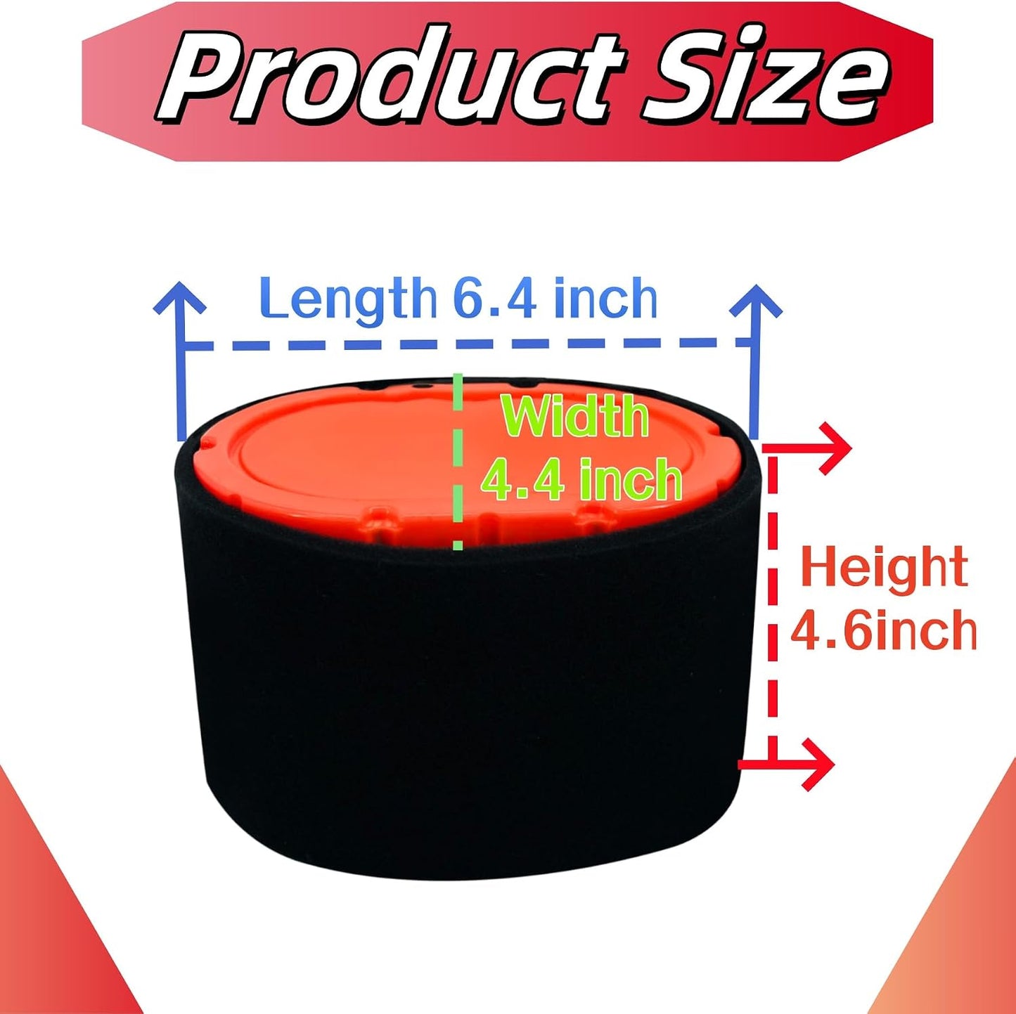 Filtro aire MTD C-cadet RZT-SX 42-50" 937-05094