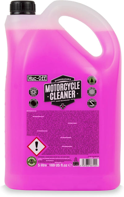 Limpiador motocicleta 5L acción rápida biodegradable