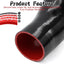 Acoplador reductor 45 grados 4" silicona 4 capas