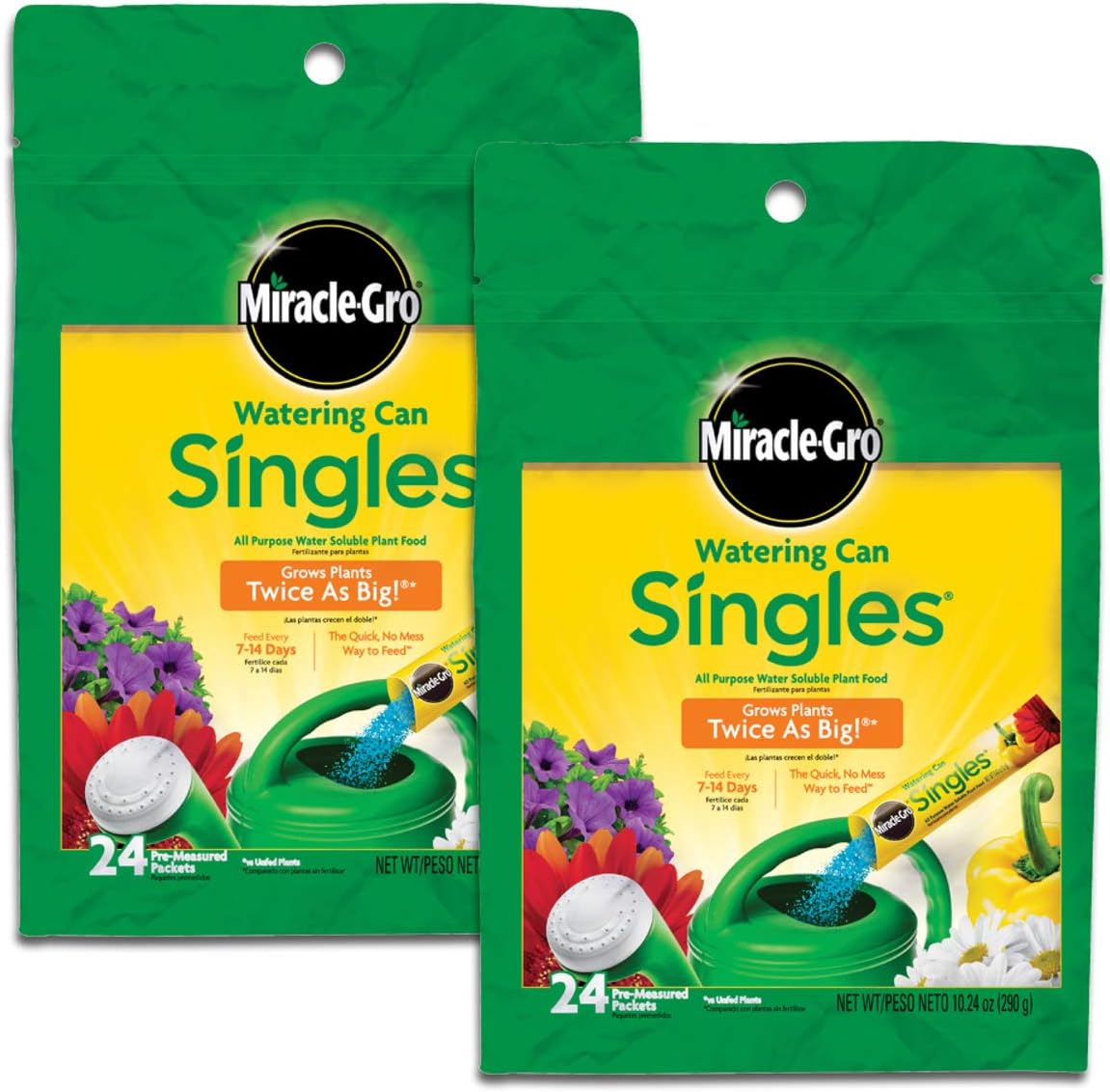 Regadera Alimento Vegetal Soluble Agua Multiusos Pack 2