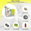 Organiz. fregadero acero inox bandeja drenaje