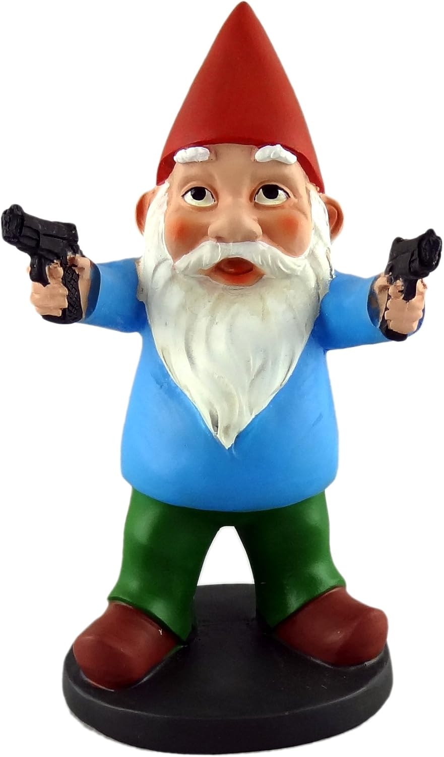 Estatua gnomo jardín poliresina talla única