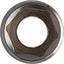 Enchufe 6 puntos poco profundo 1/2pulg