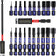 Set 22 Brocas Allen Magnéticas 1/2pulg con Soporte 3/6pulg