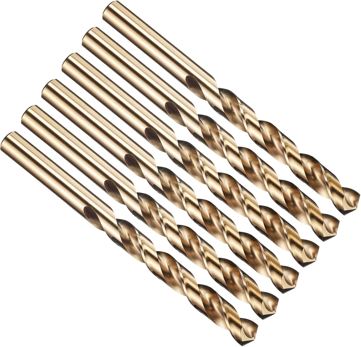 Broca 7/16pulg acero alta velocidad dorado 135° pack 6